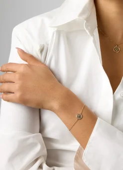 Birthstones geelgouden hanger smaragd (Mei)