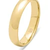 Geelgouden 14 kt trouwring, Wedding