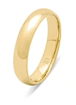 Geelgouden 14 kt trouwring, Wedding