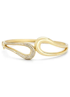 Geelgouden armband, 0.52 ct diamant, Like a star