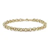Geelgouden armband Timeless Treasures 19 cm