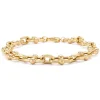 Geelgouden armband Timeless Treasures 19 cm