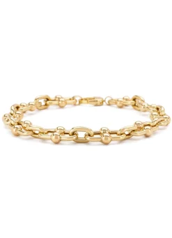 Geelgouden armband Timeless Treasures 20 cm