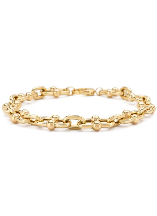Geelgouden armband Timeless Treasures 20 cm