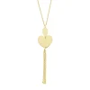 Geelgouden collier Marigold