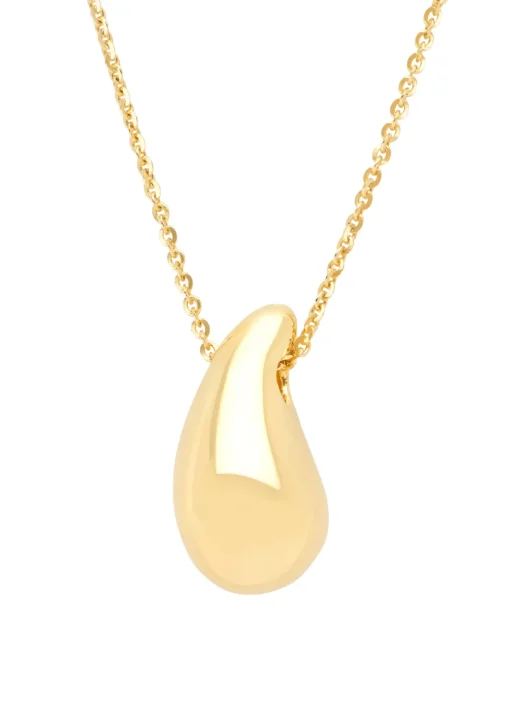 Geelgouden collier Marigold