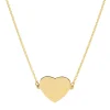 Geelgouden collier Marigold