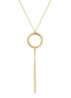 Geelgouden collier Marigold