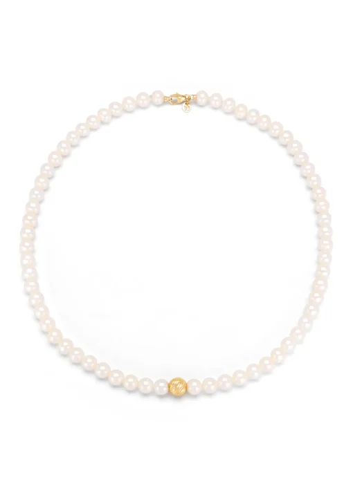 Geelgouden collier Rivièra
