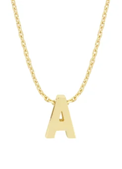 Geelgouden hanger A, Alphabet