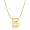 Geelgouden hanger B, Alphabet