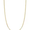 Geelgouden jasseron collier Timeless Treasures (50cm)