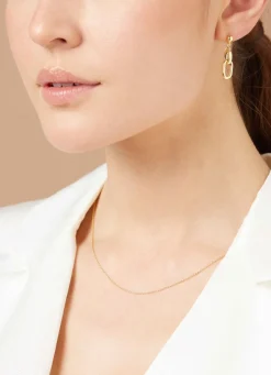 Geelgouden jasseron collier Timeless Treasures (42cm)