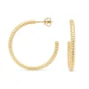 Geelgouden massieve oorsieraden Timeless Treasures