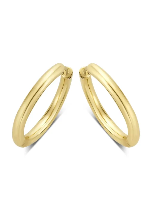 Geelgouden oorringen Timeless Treasures S