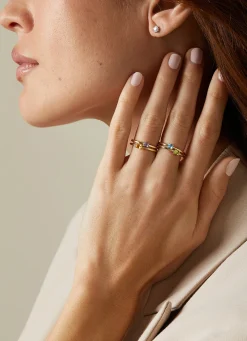 Geelgouden ring, 0.16 ct citrien, Joy