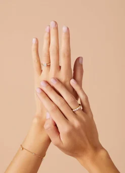 Geelgouden ring, 0.50 ct diamant, Hearts & Arrows
