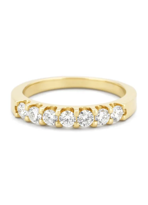 Geelgouden ring, 0.50 ct diamant, Wedding