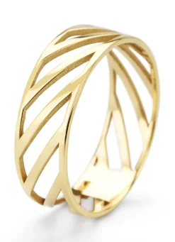 Geelgouden ring Marigold