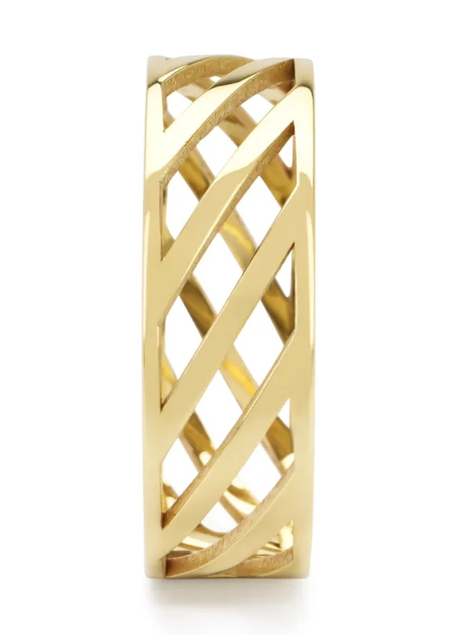 Geelgouden ring Marigold