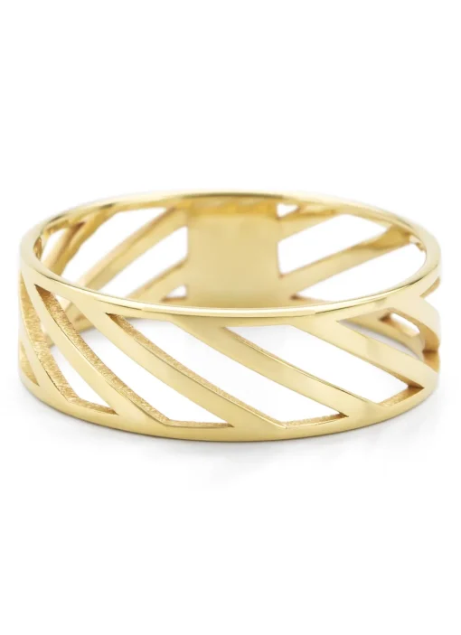 Geelgouden ring Marigold