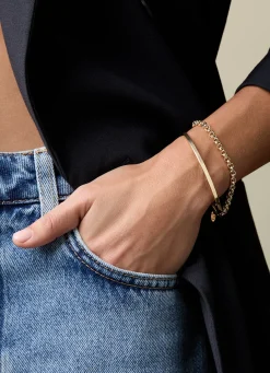 Gouden armband Timeless Treasures 19 cm