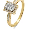 Gouden ring, 0.34 ct diamant, Enchanted