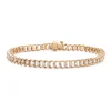Roségouden armband, 1.81 ct diamant, Hearts & Arrows