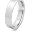 Witgouden 14 kt trouwring, Wedding