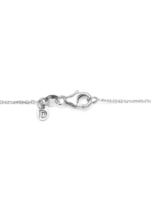 Witgouden anker collier Timeless Treasures (45cm)
