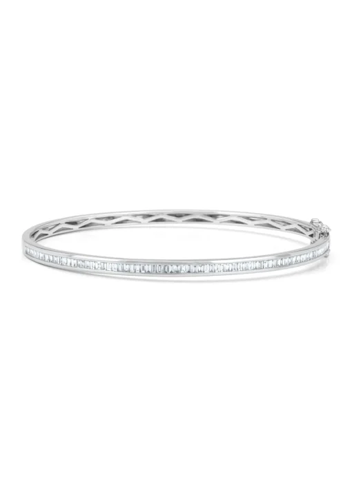 Witgouden armband, 0.86 ct diamant, Gallery