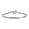 Witgouden armband, 2.00 ct diamant, Hearts & Arrows
