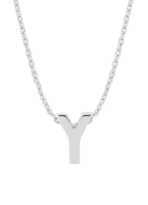 Witgouden hanger Y, Alphabet