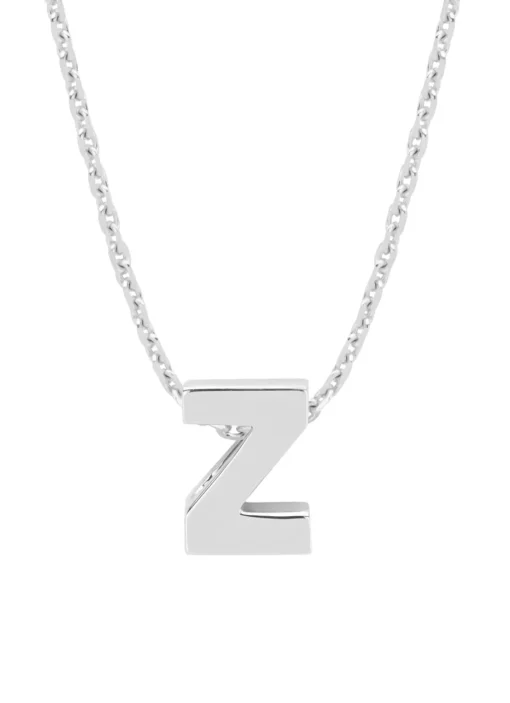 Witgouden hanger Z, Alphabet