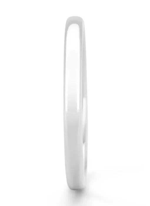 Witgouden 14k trouwring, Wedding