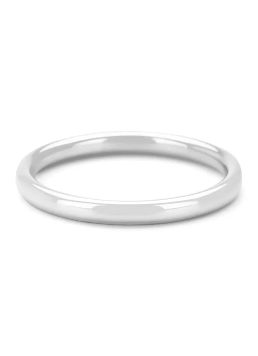 Witgouden 14k trouwring, Wedding