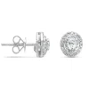 Witgouden oorsieraden, 0.45 ct diamant, Petite Romance