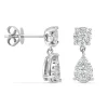 Witgouden oorsieraden, 0.65 ct diamant, Enchanted