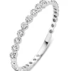 Witgouden ring, 0.09 ct diamant, Joy