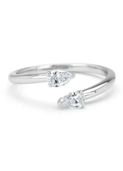 Witgouden ring, 0.37 ct diamant, La Dolce Vita