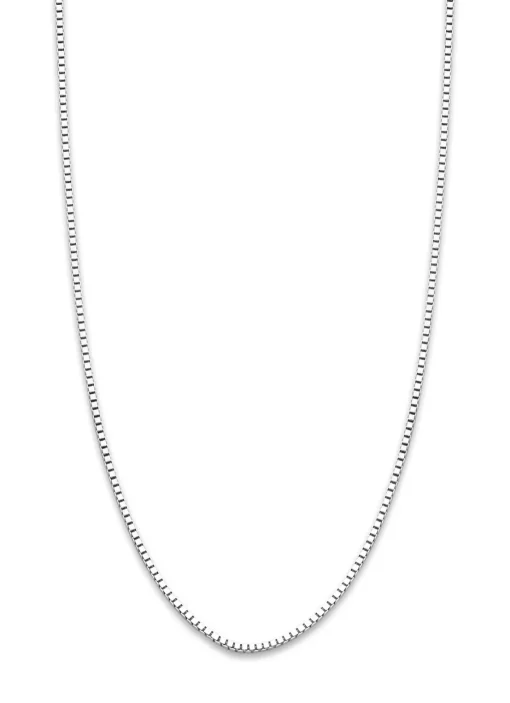 Witgouden venetiaans collier Timeless Treasures (42cm)
